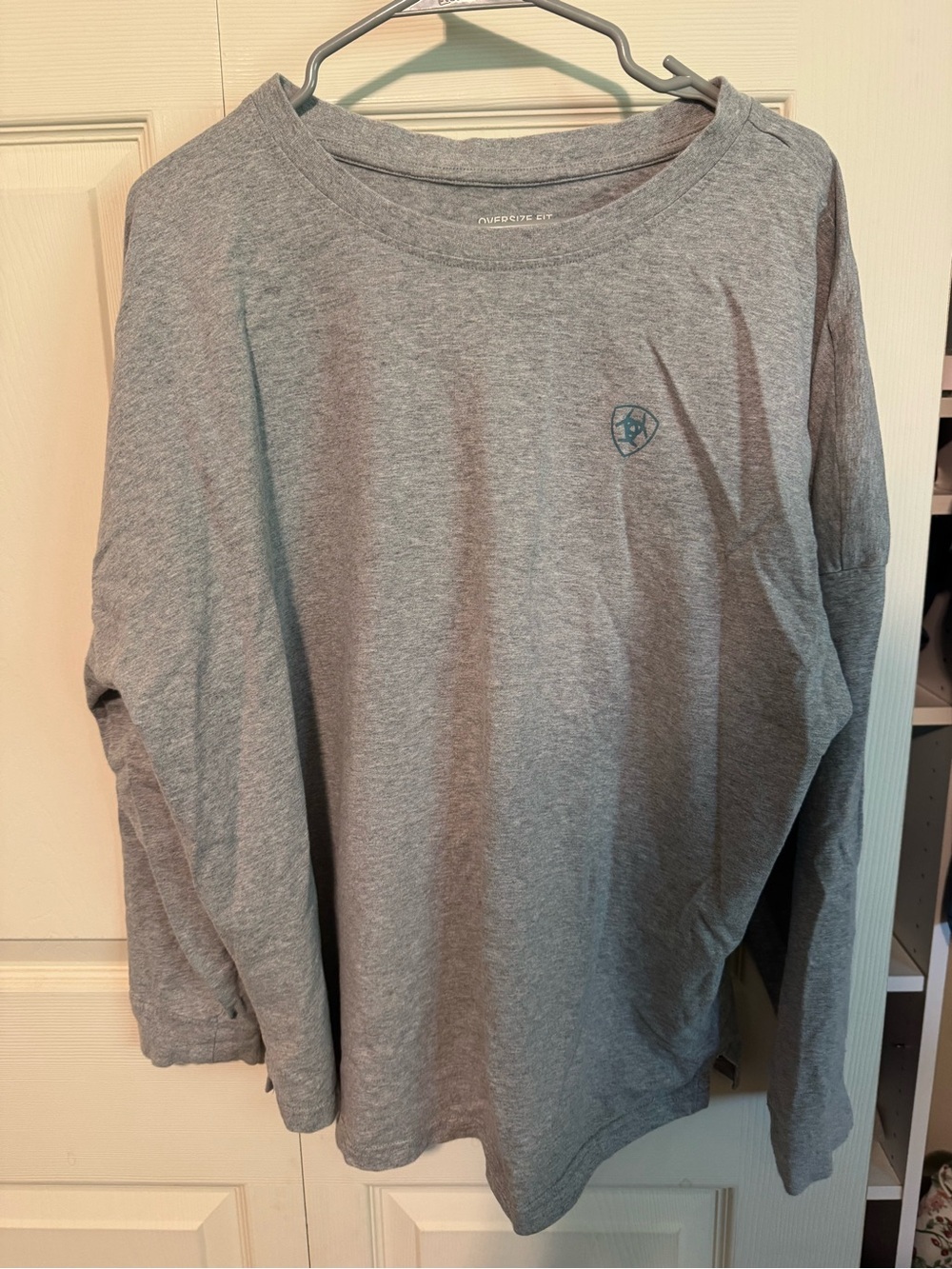 Ariat Women's Long Sleeve Tee - Light Gray